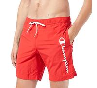 Champion Beachshorts, Costume a pantaloncino Uomo, Rosso, M