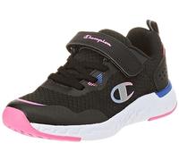 Champion Bold 2 G PS, Sneakers Bambina, Nero/Azzurro/Fucsia (KK002), 28 EU