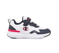 Champion Bold Winter B PS Low, Sneakers, Bianco/Blu Marino/Rosso (WW005), 32 EU
