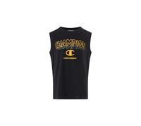 Champion Boy-Graphic Tank Top Camicia, Nero (Kk001), S Bambini e Ragazzi