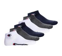 Champion Calze Unisex, Confezione Da 6 - Calze Quarter, Basic, Logo