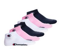 Champion Calze Unisex, Confezione Da 6 - Calze Quarter, Basic, Logo