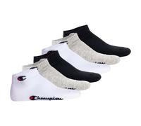 Champion Calze Unisex, Confezione Da 6 - Calze Quarter, Basic, Logo