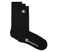 Champion Calzini Core 3PP Crew Unisex Adulto Nero 35-38 EU