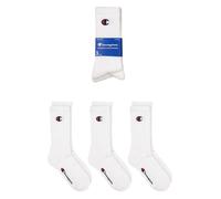 Champion Core 3PP Crew Calzini, Unisex - Adulto, Bianco, 43-46 EU