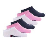 Champion Calzini Bambini, Confezione Da 6 - Calzini Sneaker, Logo, Monocromo