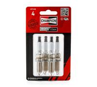 4x CHAMPION CET4SB Candela accensione per RENAULT CLIO II (BB0/1/2, CB0/1/2)