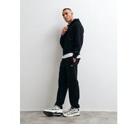 Champion Champion Modern Heritage joggers con polsini elasticizzati neri-Nero M