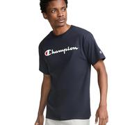 Champion Classic Jersey Script T-Shirt, Blu (White Navy), XXL Uomo