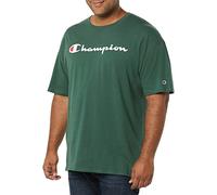 Champion Classic Jersey Script T-Shirt, Verde (Green), M Uomo