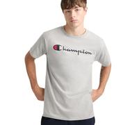Champion Classic Jersey T-Shirt, Grigio (Oxford Grey Script), L Uomo