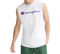 Champion Graphic Jersey Muscle Camicia, Bianca, XL Uomo