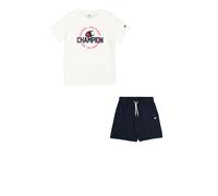 Champion - Completo jr #w001 306991 S Bianco