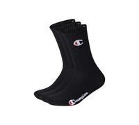 Champion Calzini Core 3PP Crew Unisex Adulto Nero 35-38 EU