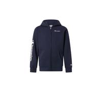 Champion Core Heritage Boy Felpa con Cappuccio e Zip Intera, Blu Navy