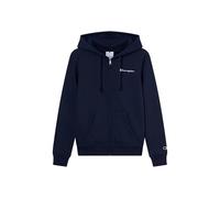 Champion Core Heritage - Felpa da Donna con Cappuccio e Zip Intera, Blu Navy