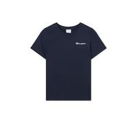 Champion Core Heritage - Maglietta a Maniche Corte da Donna, Blu Navy