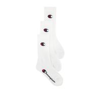 Champion Core- Junior 3PP Crew Calze, Bambini e ragazzi, Bianco, 27-30 EU