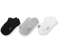 Champion Core- Junior 3PP Sneaker Calzini da Unisex - Bambini, Grigio Melange Chiaro, 27-30 EU