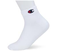 Champion Core Socks 3PP Quarter Calzini, Bianco, 39-42 (Pacco da 3) Unisex-Adulto