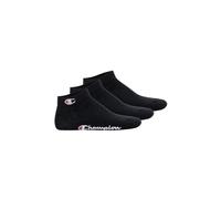 Champion Core Socks 3PP Quarter Calzini, Nero, 9-11 Unisex-Adulto