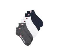 Champion Core Socks 6pp Crew Calzini, Blu (Marino), 35-38 Unisex-Adulto