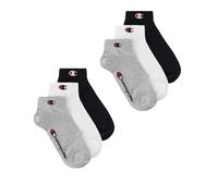 Champion Core Socks Junior 6pp Quarter Calzettoni Unisex - Bambini e ragazzi (Pacco da 6)