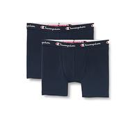 Champion Core Trunk x2 Boxer Corti, Blu Marino, XXL Uomo