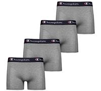 Champion Core X4, Boxer Corti Uomo, Grigio (Melange Chiaro), L