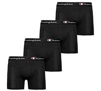 Champion Core x4, Boxer Corti, Uomo, Nero, XXL