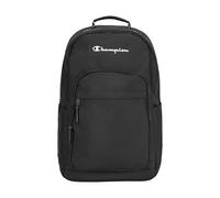 Champion Council Laptop Backpack with Padded Adjustable Straps, Water Bottle Pocket for Work, Travel, Commute Zaino, Nero/Bianco, Medium Unisex-Adulto