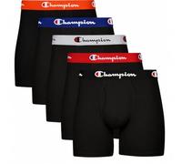 Champion Everyday Cotton Stretch Boxer Corti, Nero-Confezione da 5, XXL (Pacco da 5) Uomo