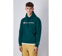 Champion Felpa Big Logo da Uomo L Green