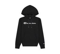 Champion Felpa Con Cappuccio Bianca Logo Nero Donna XS