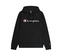 Champion Felpa Con Cappuccio Big Logo Nero Uomo M