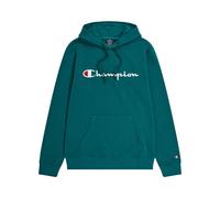 Champion Felpa Con Cappuccio Big Logo Verde Uomo S