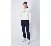 Champion Felpa con Cappuccio da Donna L Bianco