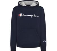 Champion Felpa con cappuccio per bambini in pile con cappuccio, Firma Blu, Medium