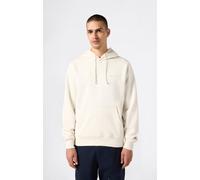 Champion Felpa con cappuccio e maxi logo ricamato Crema da Uomo S Bianco