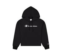 Champion Felpa Con Cappuccio Interlok Nero Donna L