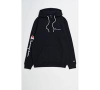 Champion Felpa con cappuccio Logo sul braccio Nera da Uomo S Nero