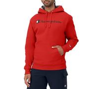 Champion Felpa con Cappuccio Powerblend con Grafica, Squadra Rosso Scarlatto, XS Uomo