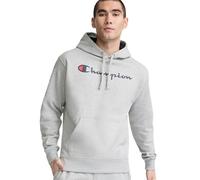 Champion Felpa con Cappuccio Powerblend Graphic, Oxford Grigio, XS Uomo