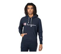 Champion - Felpa con cappuccio Reverse Weave Script Logo - - Sweatshirts & Hoodies - Uomo - Blu - S