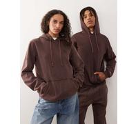 Champion - Felpa con cappuccio unisex marrone XS