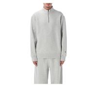 Champion - Felpa con Zip Corta Reverse Weave - - Sweatshirts & Hoodies - Uomo - Grigio - S