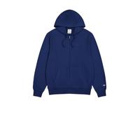 Champion Felpa Full Zip con Cappuccio da Uomo in Cotone Garzato, 220786 (IT, Testo, XXL, Regular, Regular, Blue)