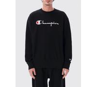 CHAMPION Felpa girocollo in misto cotone con logo M Nero