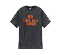Champion - Felpa Girocollo Manica Corta Reverse Weave - - Tops - Uomo - Blu - M
