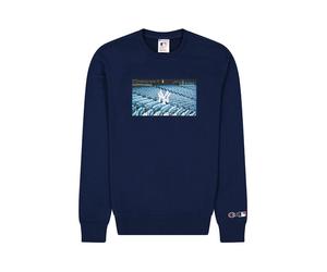 Champion Felpa Girocollo Ny Blu Uomo S